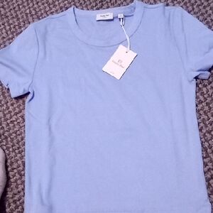 Sunday Best Light Blue Short Sleeve Tee